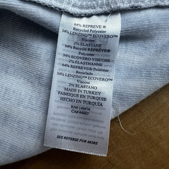 Faherty Legend Sweater Shirt Blue Striped Button-Up Long Sleeve Size Large (?) - Picture 9 of 12